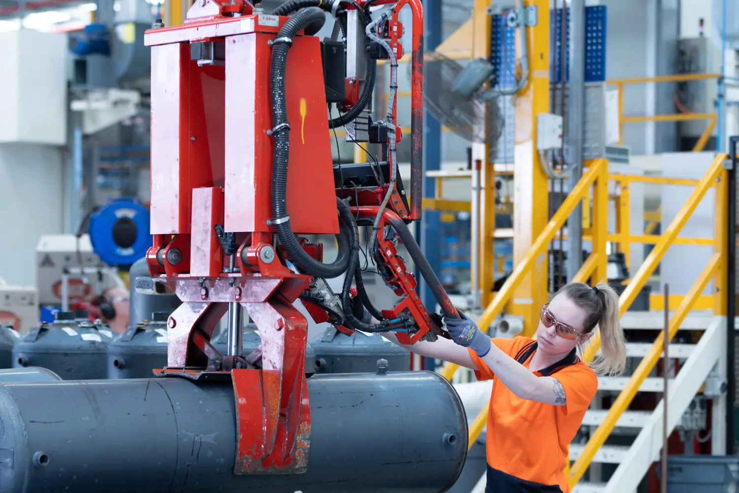 Moss Vale production floor